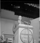 Roosevelt at podium